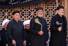 آئین طشتگذاری در بقعه شیخ صفی الدین اردبیلی