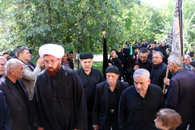 آئین طشتگذاری در بقعه شیخ صفی الدین اردبیلی
