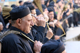 آئین طشتگذاری در بقعه شیخ صفی الدین اردبیلی