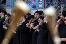 آئین طشتگذاری در بقعه شیخ صفی الدین اردبیلی