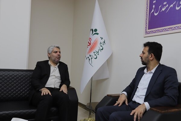 سرپرست جهاددانشگاهی واحد قم با رئیس شورای شهر دیدار کرد