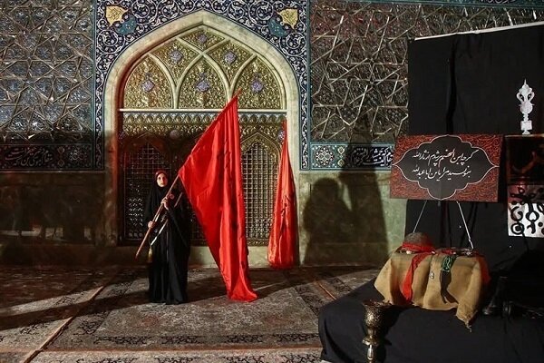 خیمه عزای حسینی در حرم بانوی کرامت برپا می‌شود
