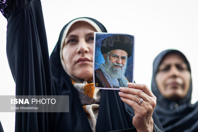 گردهمایی جامعه ورزش بانوان در محکومیت رژیم صهیونیستی