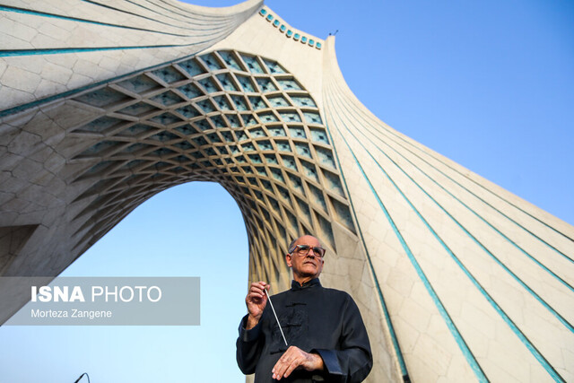 رهبر ارکستر سمفونیک تهران: قلبم میلرزید، اما ایستادیم!