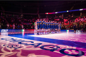 والیبال لهستان برابر لاجوردی‌پوشان زانو زد