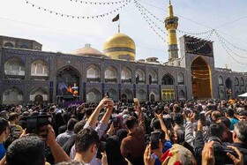 ویدیو/ آیین سنتی اذن عزای سیدالشهدا(ع) در حرم مطهر رضوی