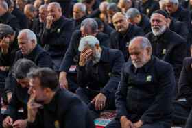 آیین سنتی اذن عزای امام حسین (ع) در حرم مطهر رضوی