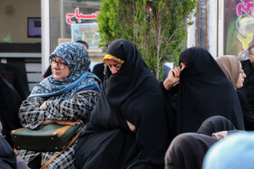 آیین تعویض پرچم حسینیه اعظم زنجان
