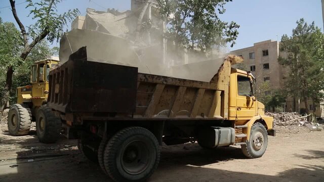 عملیات آواربرداری خسارات جنگ آغاز شد