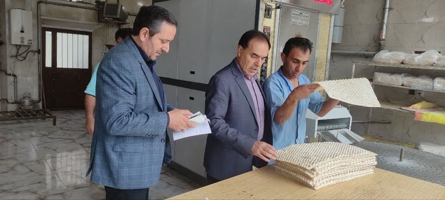 نظارت و بازرسی مستمر نانوایی‌ها و مراکز عرضه مواد غذایی در اردبیل