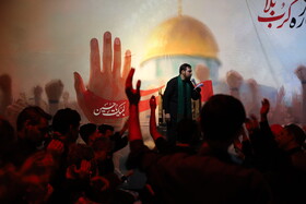 مراسم شب اول محرم در آستان مقدس امام زاده سید عباس (ع)  بجنورد