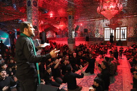 مراسم شب اول محرم در آستان مقدس امام زاده سید عباس (ع)  بجنورد