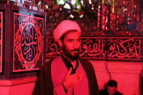 مراسم شب اول محرم در آستان مقدس امام زاده سید عباس (ع)  بجنورد