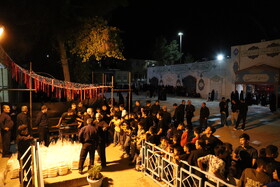 مراسم شب اول محرم در آستان مقدس امام زاده سید عباس (ع)  بجنورد