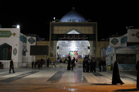 مراسم شب اول محرم در آستان مقدس امام زاده سید عباس (ع)  بجنورد