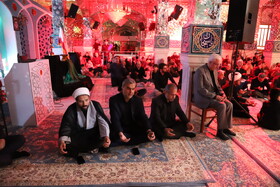 مراسم شب اول محرم در آستان مقدس امام زاده سید عباس (ع)  بجنورد