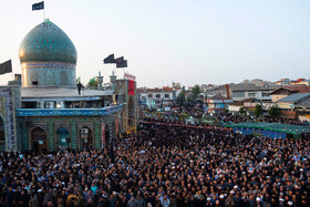 تشییع پیکر ۱۵ شهید حمله متجاوزانه رژیم صهیونیستی در آستانه اشرفیه