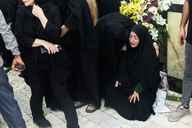 تشییع پیکر ۱۵ شهید حمله متجاوزانه رژیم صهیونیستی در آستانه اشرفیه