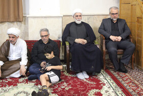 مراسم سنتی طشت گذاری در حسینیه آذری های مقیم کیش
