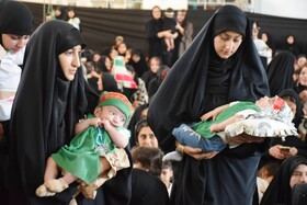 همایش شیرخوارگان حسینی در آستارا برگزار شد