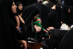 سوگواره شیرخوارگان حسینی در حرم مطهر رضوی - مشهد