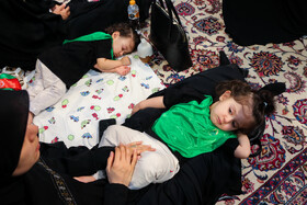 سوگواره شیرخوارگان حسینی در حرم مطهر رضوی - مشهد