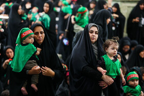 سوگواره شیرخوارگان حسینی در حرم مطهر رضوی - مشهد