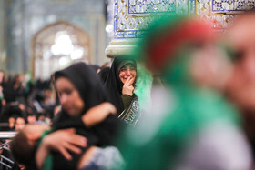 سوگواره شیرخوارگان حسینی در حرم مطهر رضوی - مشهد