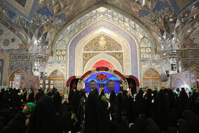سوگواره شیرخوارگان حسینی در حرم مطهر رضوی - مشهد