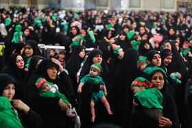 محفل شیرخوارگان حسینی به اراده امام حسین (ع) جهانی شده است