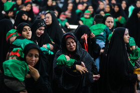 سوگواره شیرخوارگان حسینی در حرم مطهر رضوی - مشهد