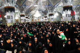 سوگواره شیرخوارگان حسینی در حرم مطهر رضوی - مشهد