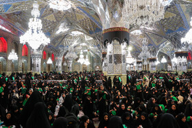 سوگواره شیرخوارگان حسینی در حرم مطهر رضوی - مشهد