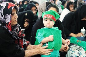 مراسم شیرخوارگان حسینی - بندرعباس