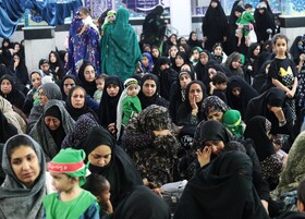 مراسم شیرخوارگان حسینی - بندرعباس