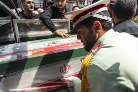 تشییع پیکر مطهر شهید «پارسا شکوهی شورمستی» - قائمشهر