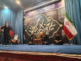 مراسم شیرخوارگان حسینی در حرم حضرت جعفر بن موسی الکاظم (ع) پیشوا برگزار شد