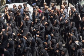 تشییع پیکر مطهر شهید «پارسا شکوهی شورمستی» - قائمشهر