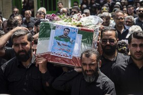 تشییع پیکر مطهر شهید «پارسا شکوهی شورمستی» - قائمشهر