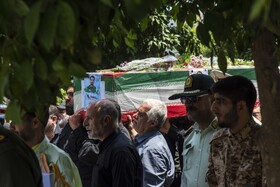 تشییع پیکر مطهر شهید «پارسا شکوهی شورمستی» - قائمشهر