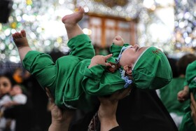 حضور پررنگ مادران بجنوردی در همایش شیرخوارگان حسینی