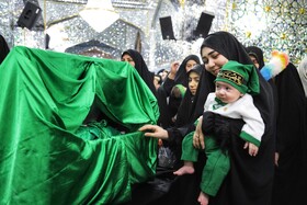 حضور پررنگ مادران بجنوردی در همایش شیرخوارگان حسینی