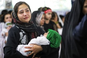 حضور پررنگ مادران بجنوردی در همایش شیرخوارگان حسینی