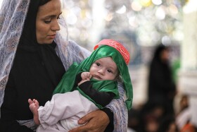 حضور پررنگ مادران بجنوردی در همایش شیرخوارگان حسینی