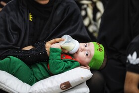 حضور پررنگ مادران بجنوردی در همایش شیرخوارگان حسینی