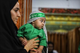 حضور پررنگ مادران بجنوردی در همایش شیرخوارگان حسینی
