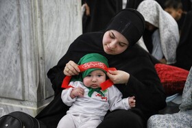 حضور پررنگ مادران بجنوردی در همایش شیرخوارگان حسینی