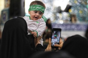 حضور پررنگ مادران بجنوردی در همایش شیرخوارگان حسینی