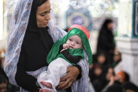 حضور پررنگ مادران بجنوردی در همایش شیرخوارگان حسینی