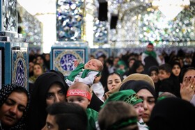 حضور پررنگ مادران بجنوردی در همایش شیرخوارگان حسینی